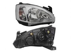 Faro Der F/Cromado Cuarto Liso (Tornado 04-11) Chevrolet Corsa 2003 2008