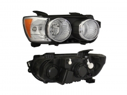 Faro Der F/Cromado C/Mica Ambar C/Arillo Cromo 3Pin (Version Ltz) Chevrolet Sonic 2012 2016