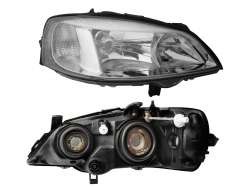 Faro Der Fondo Cromado Chevrolet Astra 2000 2003