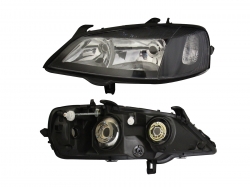 Faro Izq Fondo Negro Chevrolet Astra 2000 2003