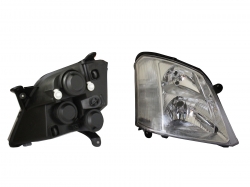 Faro Der Fondo Cromado Chevrolet Meriva 2004 2008