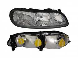 Faro Der F/Cromado C/Base Chevrolet Malibu 1997 2003