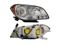 Faro Der F/Cromado C/Mica Ambar Chevrolet Malibu 2008 2012