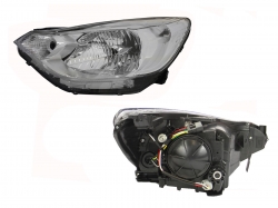 Faro Izq F/Cromado C/Motor Chevrolet Aveo 2018 2023