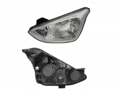 Faro Der F/Cromado S/Motor (Sedan/H-Back) Hyundai Grand I-10 2015 2020