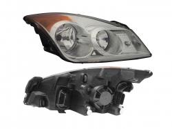 Faro Der F/Cromado C/Mica Ambar 4Ptas Ford Fiesta First Sedan 2008 2010