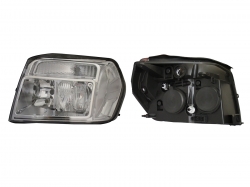 Faro Izq Fondo Cromado Ford Ranger 2010 2012