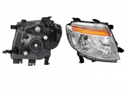 Faro Der F/Cromado S/Motor C/Mica Ambar Ford Ranger 2013 2016