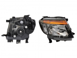 Faro Der F/Negro S/Motor C/Mica Ambar Ford Ranger 2013 2016