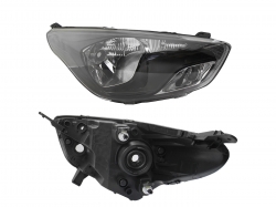 Faro Der Fondo Negro (Sedan/H-Back) Ford Figo 2016 2018