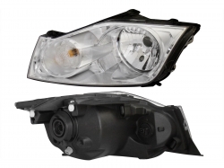 Faro Izq Fondo Cromado Ford Ecosport 2008 2012