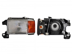 Faro Izq C/Cuarto Ambar C/Filo Cromo C/Base (F-250) Ford F-150 1987 1991