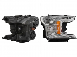 Faro Der F/Cromado C/Mica Ambar Ford F-150 2018 2020