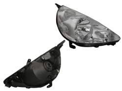 Faro Der Fondo Cromado Honda Fit 2006 2008