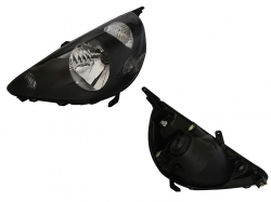 Faro Izq Fondo Negro Honda Fit 2006 2008