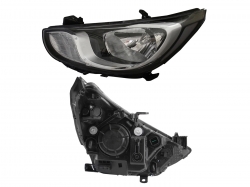 Faro Izq F/Cromado S/Motor (5Pines) Chrysler / Dodge Attitude 2012 2014