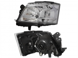 Faro Izq Fondo Cromado Nissan Nv-350 2013 2018