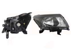 Faro Der F/Negro C/Mica Blanca (Sencilla/Doble Cabina S) 2Wd Nissan Np-300 (D-23) 2016 2020