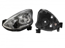 Faro Izq F/Cromado S/Motor Nissan March 2014 2020