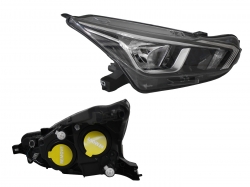 Faro Der Fondo Negro Nissan Versa 2020 2024