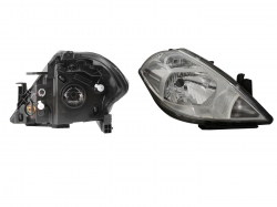 Faro Der Fondo Cromado (Sedan/H-Back) Nissan Tiida 2006 2017