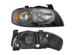 Faro Der F/Negro C/Mica Ambar Nissan Sentra B-15 2004 2006