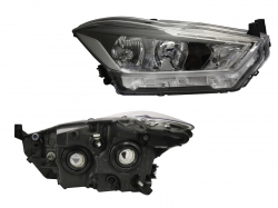 Faro Der F/Cromado C/Drl Nissan Kicks 2017 2020