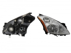 Faro Der F/Cromado C/Cuarto Ambar Xenon Nissan Altima Sedan 2010 2012