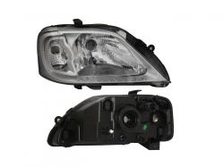 Faro Der F/Cromado Liso C/Cuarto Rayado Nissan Aprio 2008 2010