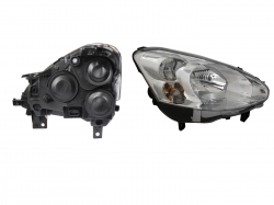 Faro Der F/Cromado C/Motor (Version Maxi-Tepee) Peugeot Partner 2013 2015