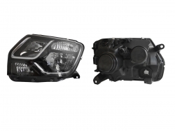 Faro Izq Fondo Negro (Oroch 18-22) Renault Duster 2017 2020