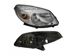 Faro Der Fondo Cromado Renault Sandero 2010 2011