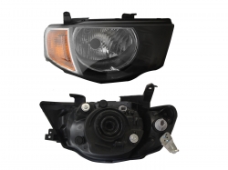 Faro Der F/Cromado C/Cuarto Ambar Mitsubishi L200 2008 2015