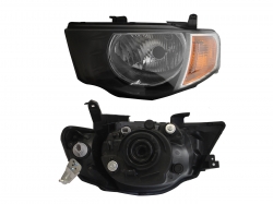 Faro Izq F/Cromado C/Cuarto Ambar Mitsubishi L200 2008 2015