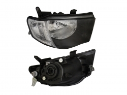 Faro Der F/Cromado C/Cuarto Blanco Mitsubishi L200 2008 2015