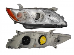 Faro Der F/Cromado C/Lupa C/Mica Ambar (Version Le-Xle) Toyota Camry 2007 2009