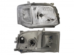 Faro Der Fondo Cromado Toyota Hiace 2011 2013