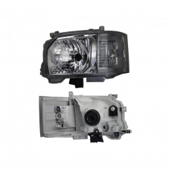 Faro Izq Fondo Cromado Toyota Hiace 2014 2019