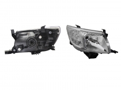 Faro Der Fondo Cromado Toyota Hilux 2012 2015