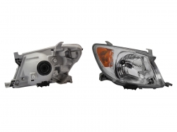 Faro Der F/Cromado C/Mica Ambar Toyota Hilux 2006 2008