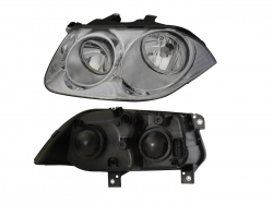 Faro Izq Fondo Cromado Volkswagen Jetta Clasico 2008 2015
