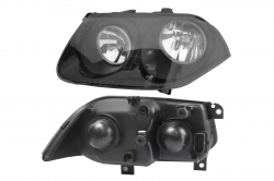 Faro Izq Fondo Negro Volkswagen Jetta Clasico 2008 2015