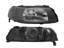 Faro Der F/Negro Un As (1 Foco) Volkswagen Pointer 2000 2005