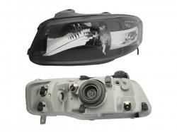 Faro Izq Fondo Negro Volkswagen Pointer Gt 2006 2009