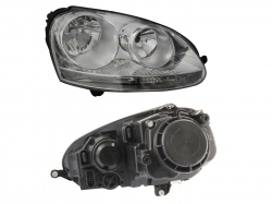 Faro Der Fondo Cromado Volkswagen Bora 2006 2010