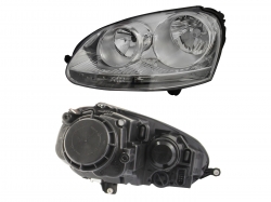 Faro Izq Fondo Cromado Volkswagen Bora 2006 2010