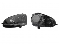 Faro Izq Fondo Negro Volkswagen Bora 2006 2010