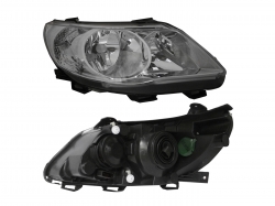 Faro Der F/Cromado Doble As (Saveiro 10-13) (Sedan/H-Back) Volkswagen Gol 2008 2012
