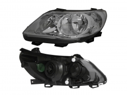 Faro Izq F/Cromado Doble As (Saveiro 10-13) (Sedan/H-Back) Volkswagen Gol 2008 2012