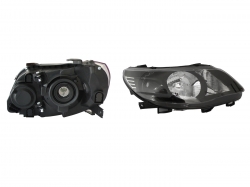 Faro Der F/Negro Doble As (Saveiro 10-13) (Sedan/H-Back) Volkswagen Gol 2008 2012